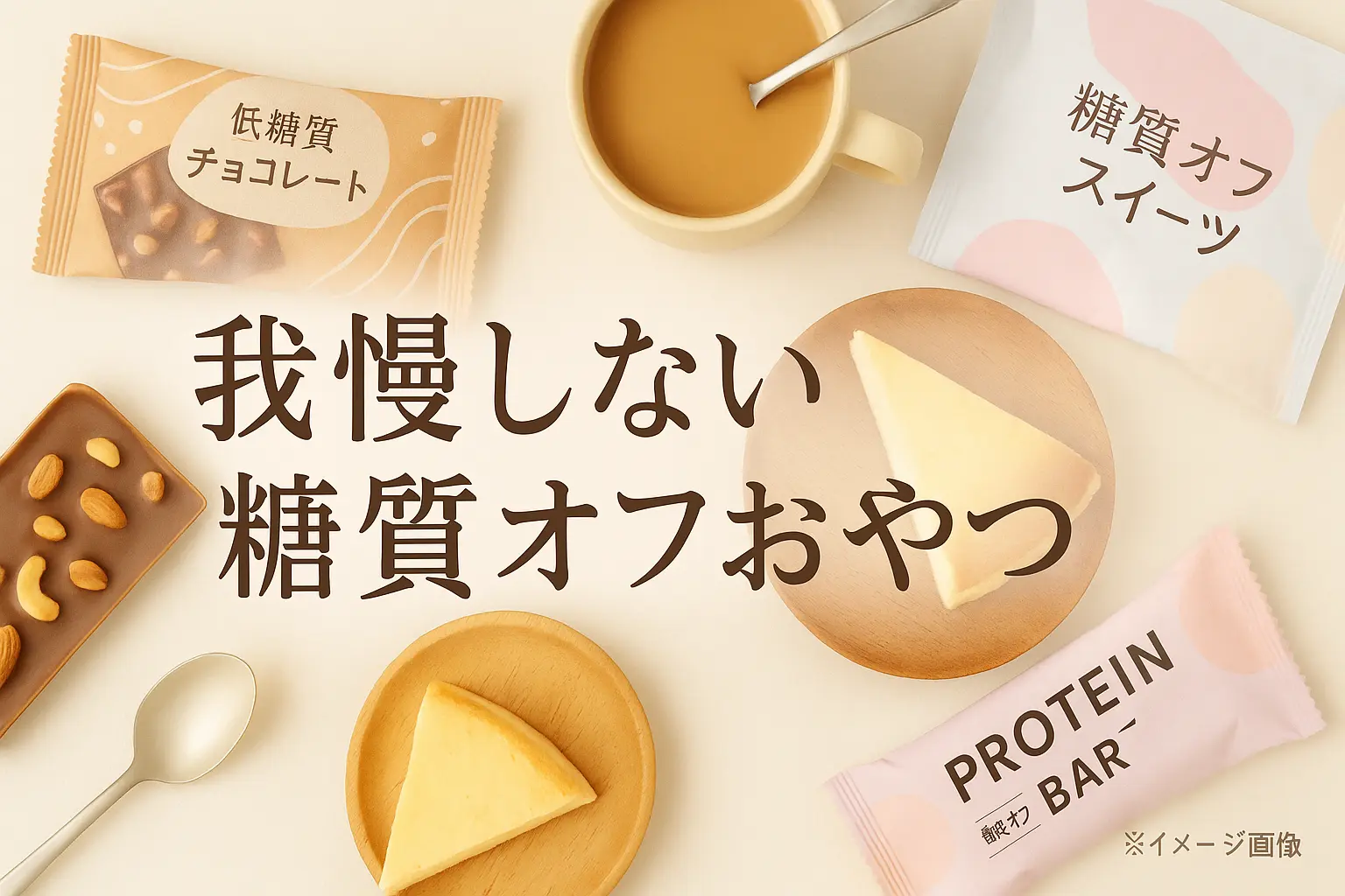 糖質制限おやつの選び方と基本知識