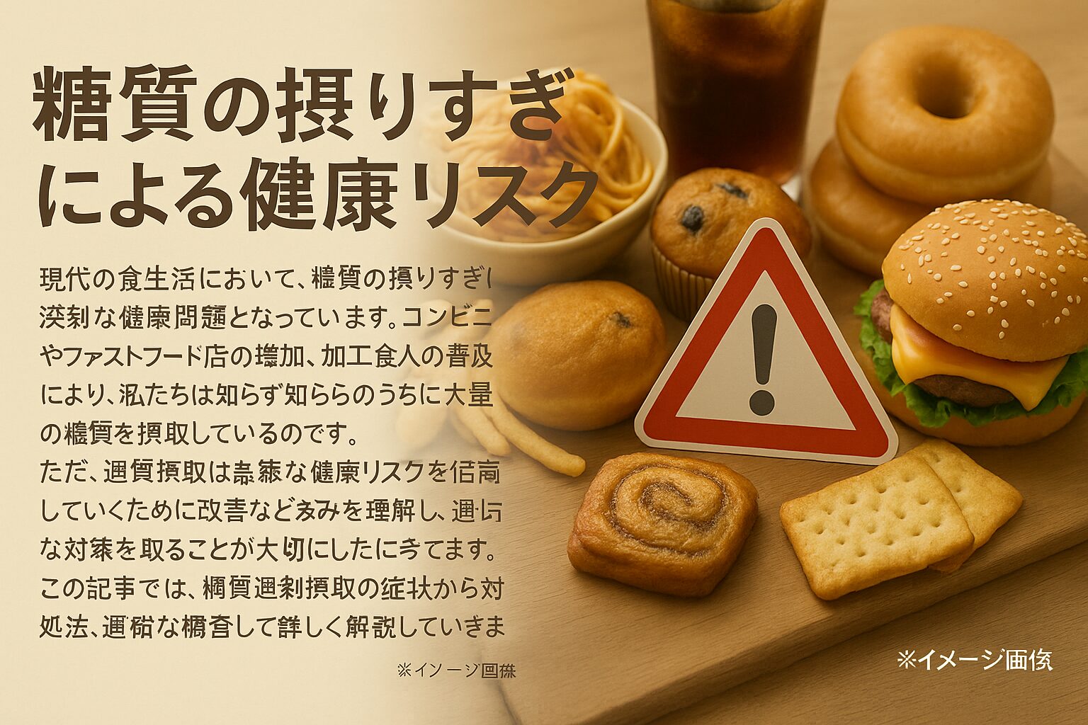 糖質の摂りすぎを防ぐ！一日の適正摂取量と健康リスク解説