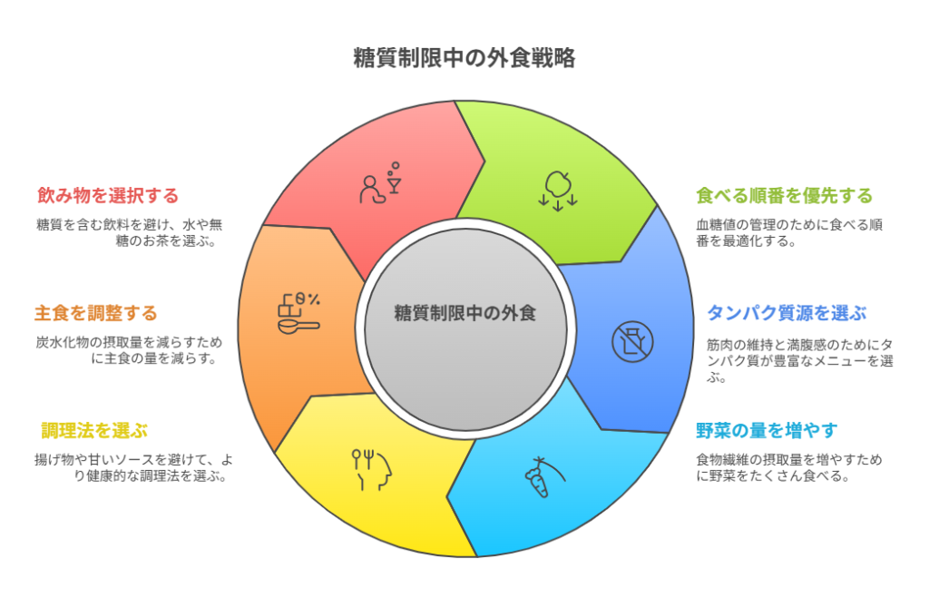 専門家が推奨する外食時の優先順位付け