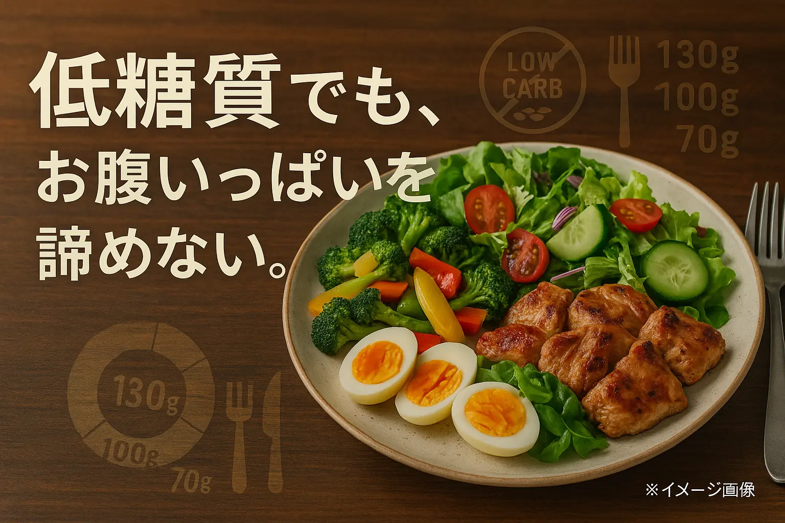 糖質制限レシピボリューム満点の基本テクニック