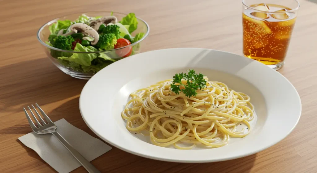 従来のパスタと糖質（栄養成分）